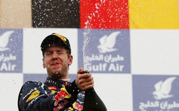 Vettel lần đầu thắng chặng ở mùa giải 2012